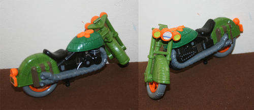 TMNT TURTLE CYCLE VEHICLE 1989 from Teenage Mutant Ninja Turtles