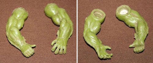 KOBRA KHAN ARMS from He-man Masters of the universe  - 1984 28 years old!