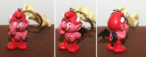 SMURF SMURFS - DEVIL by Peyo Schleich