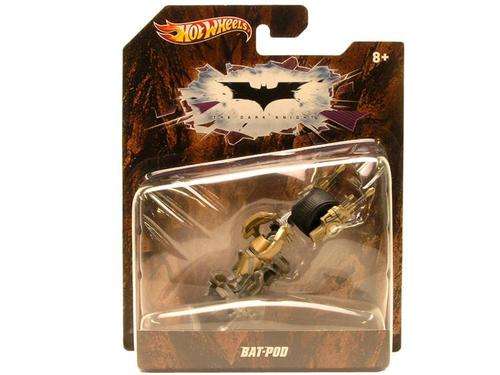 HotWheels Hot Wheels BATMAN DARK KNIGHT movie BAT POD BATCYCLE - LAST ONE IN STOCK!