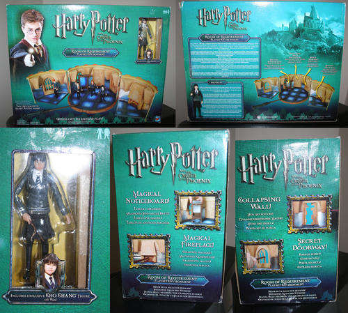 HARRY POTTER ROOM OF REQUIREMENT + Cho Chang figure boxset The Order of the Phoenix - MINT IN BOX