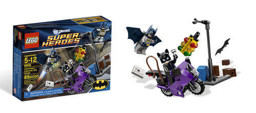 LEGO 6858 BATMAN & CATWOMAN CITY CYCLE CHASE SET - MINT IN BOX