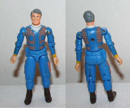 1984 A-TEAM HANNIBAL SMITH small scale action figure - Galoob toys