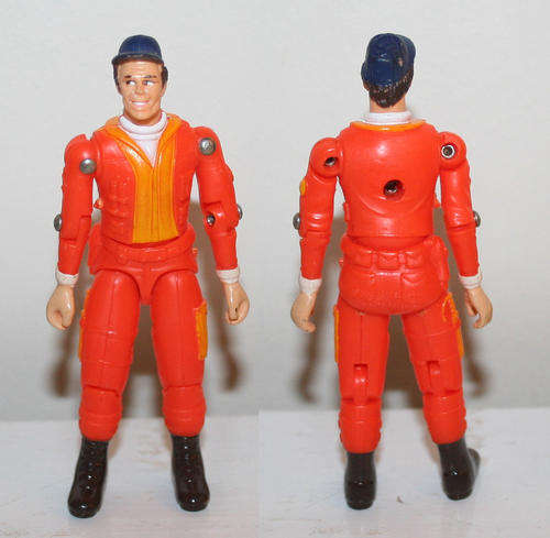 1984 A-TEAM HOWLING MAD MURDOCK small scale action figure - Galoob toys