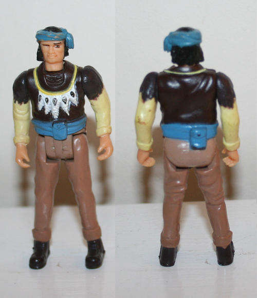 1984 A-TEAM bad guy snake gang RATTLER small scale action figure - Galoob toys
