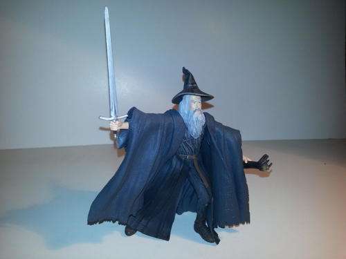 LORD OF THE RINGS Gandalf action figure - loose but never played with