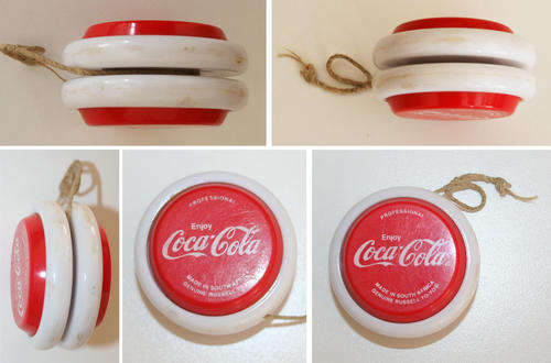 Rare COCA COLA COKE RUSSELL PROFESSIONAL YO-YO South Africa issue from 1980s