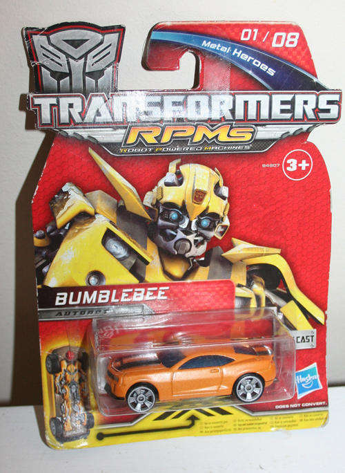 Transformers RPMs BUMBLEBEE Camaro car - mint on card