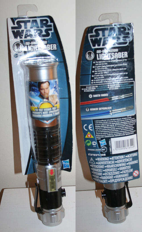 Star Wars Obi-wan Kenobi LIGHTSABER - no electronic - sturdy for pretend play