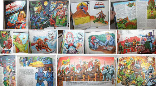 HE-MAN Annual A4 size book from He-man Masters of the universe  - 1982 33 years old!
