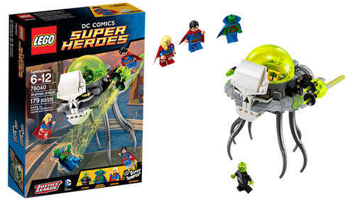 Lego 76040 DC Brainiac Attack Supergirl Superman Brainiac Jonz Jonz mini figures - LAST OF STOCK