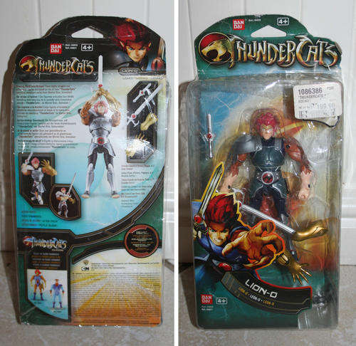 New 8 inch LION-O Thundercats figure - new style - near mint on opened packaging