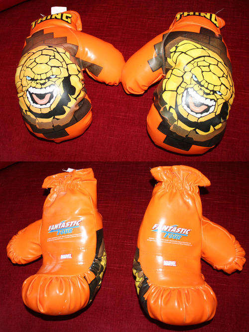 MARVEL FANTASTIC FOUR THE THING BOXING GLOVES - 100% licensed Marvel product