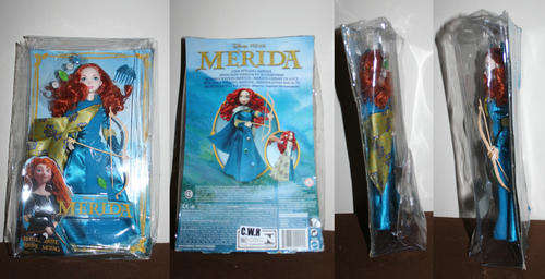DISNEY PRINCESS MERIDA doll from BRAVE movie - 100% licensed DISNEY product