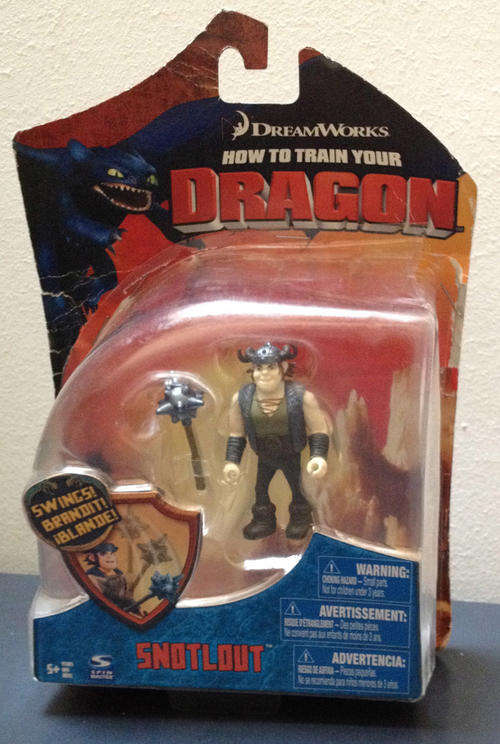 HOW TO TRAIN YOUR DRAGON SNOT LOUT figure