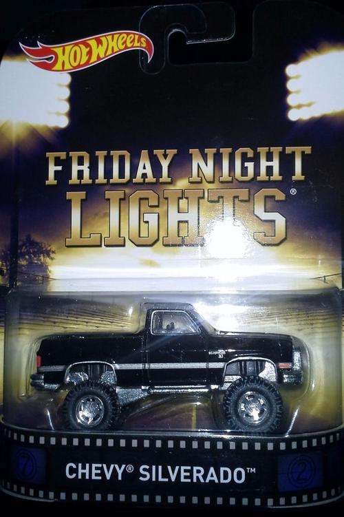 Hotwheels Hot Wheels Retro 2015 FRIDAY NIGHT LIGHTS CHEVY SILVERADO