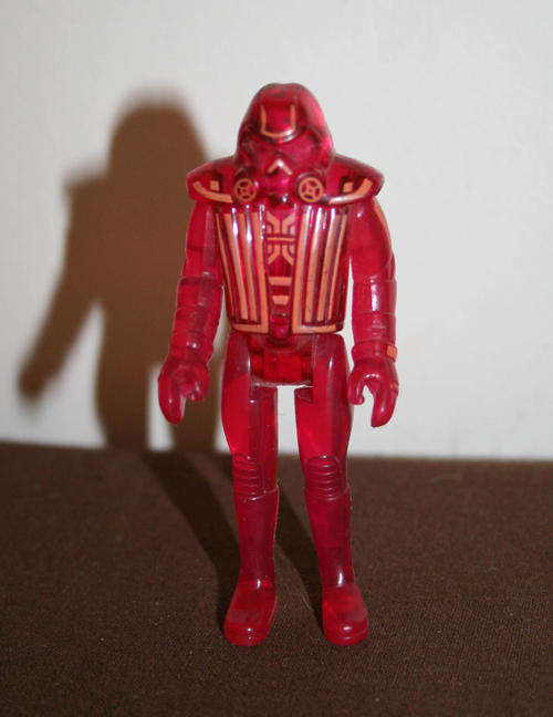 TRON RED GUARD action figure - TOMY toys - 1982 29 years old!