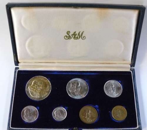 * 1966 Short Proof Coin Set *  Silver R1 well toned - Beautiful set *