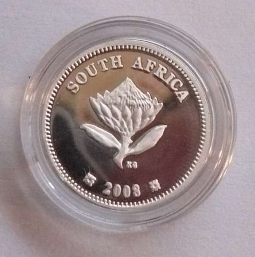 Silver 2008 Tickey 2 1/2c  - International Polar Year