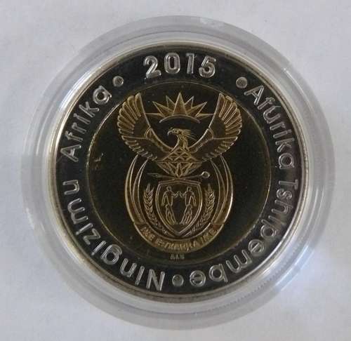 ## 2015 R5  Uncirculated Oom Paul  with Mint Mark - with COA ##