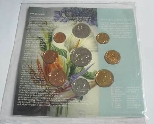 ## 1997 Arum Lily Circulation Coins Set ##