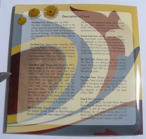 ** 2008 Uncirculated Coin Set ** - Mintage 1944