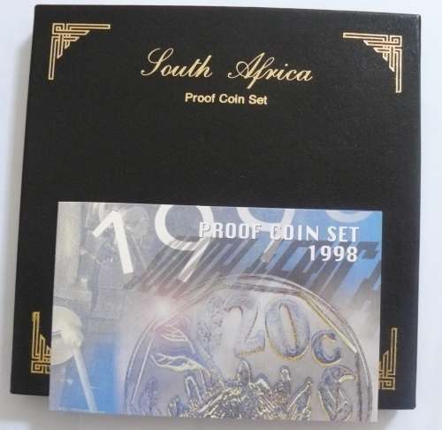 ** 1998  Proof Coin Set  ** Mintage 1935