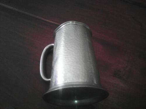 pewter beer mug