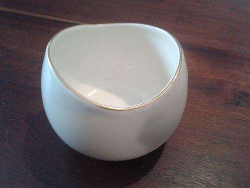 vintage continental china sugar bowl