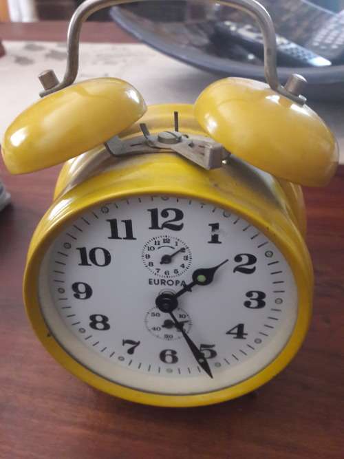 vintage alarm clock