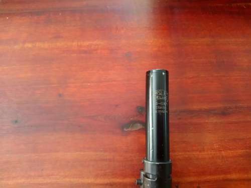 riffle scope bisley delux