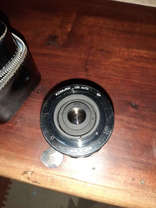 komura lenses uni auto f=35mm 1:25