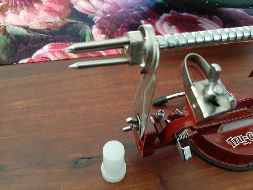 Apple peeler tru-cape