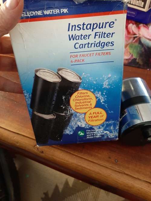 Instapure water filter plus cartridges