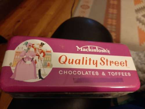 Mackintosh`s quality street tin