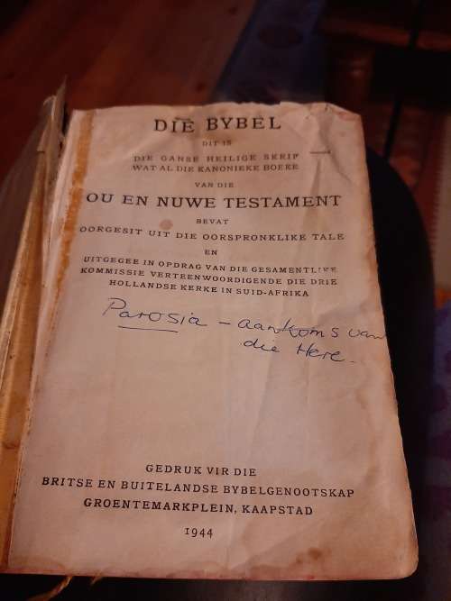 Die bybel 1933 vertaling 1944