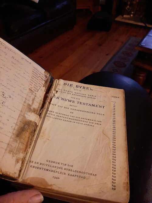 Die bybel 1933 vertaling 1940