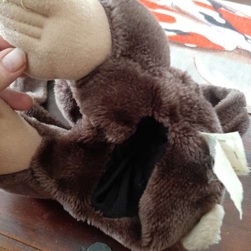 monkey hand puppet