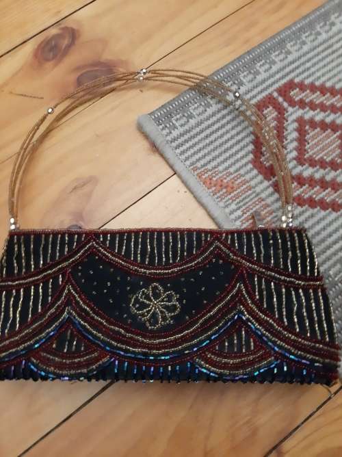 Beaded handmade bag