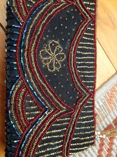Beaded handmade bag