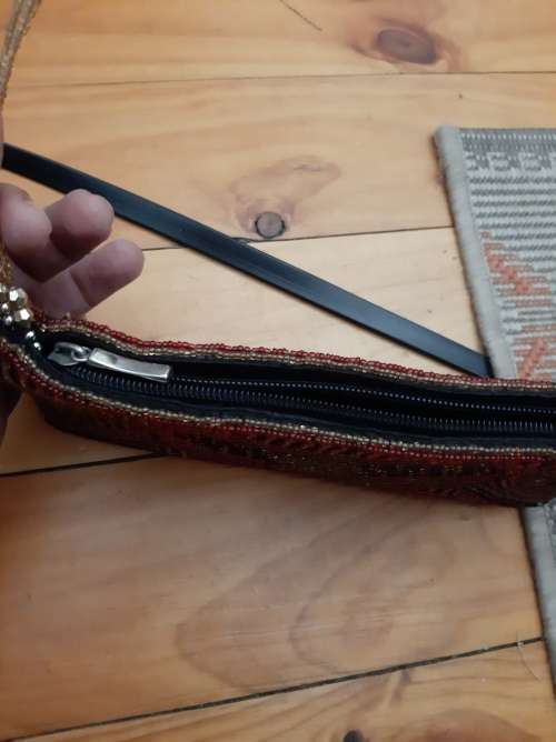 Beaded handmade bag