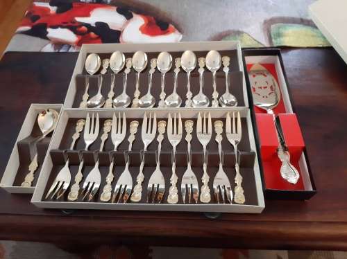 Eetrite 24 kt gold plated set