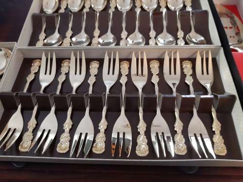 Eetrite 24 kt gold plated set