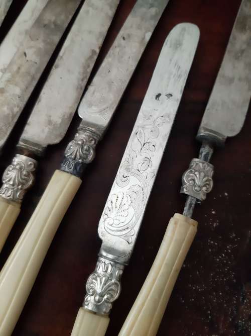Forks and knives vintage
