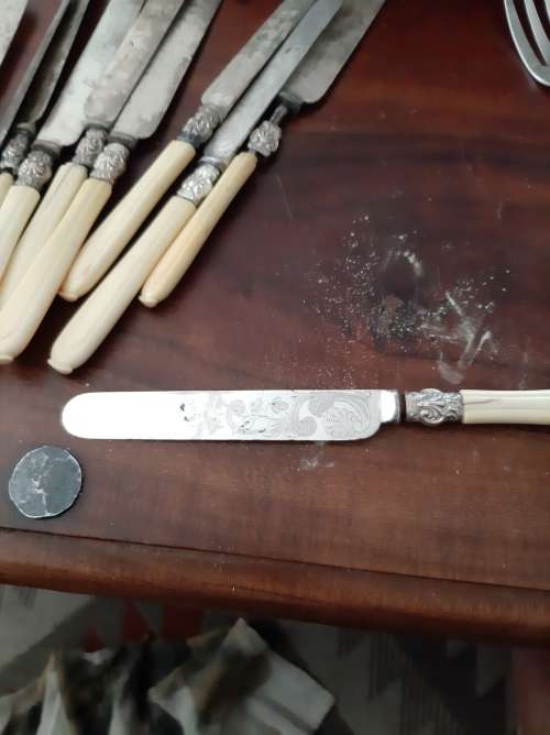 Forks and knives vintage