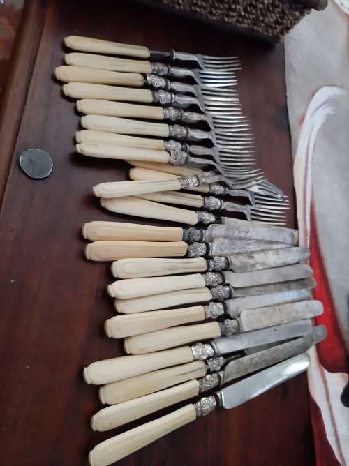 Forks and knives vintage