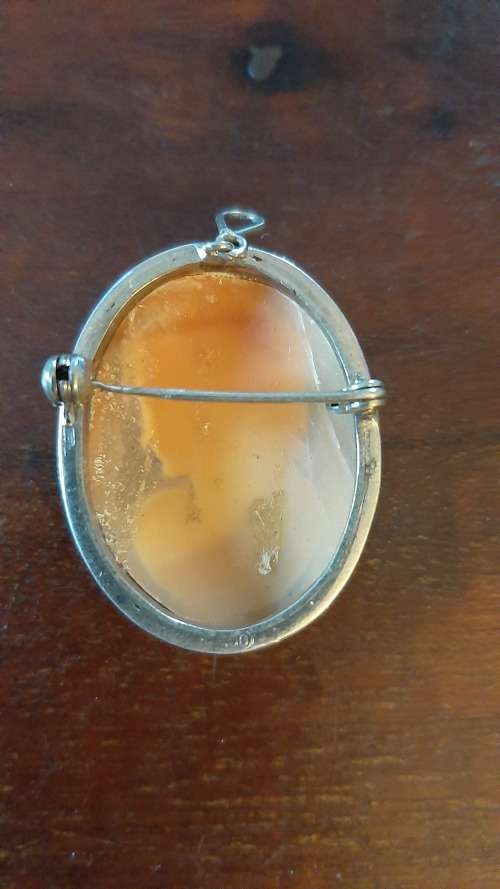 Cameo brooch and pendant