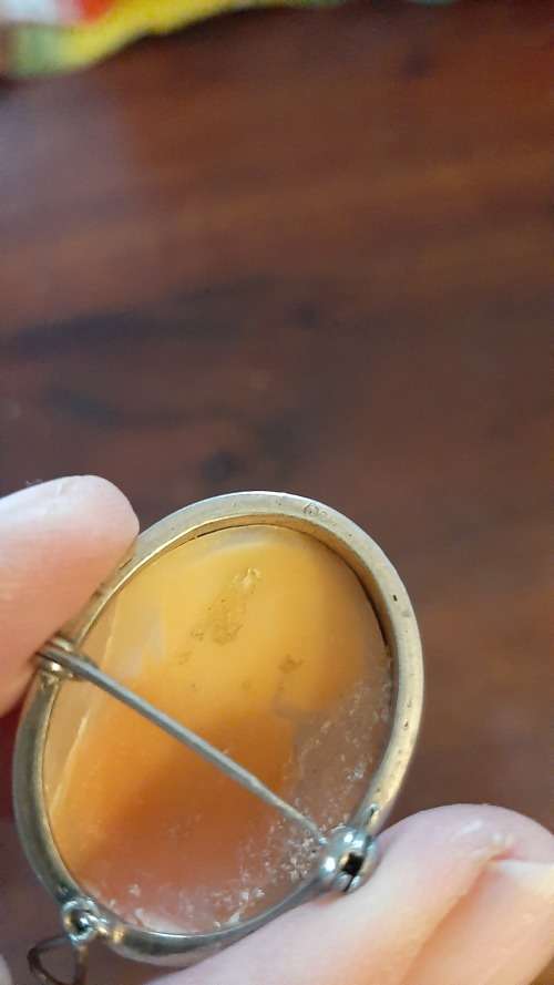 Cameo brooch and pendant