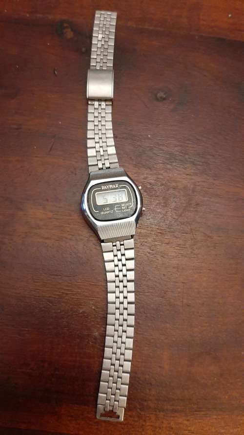 Raymar digital watch vintage