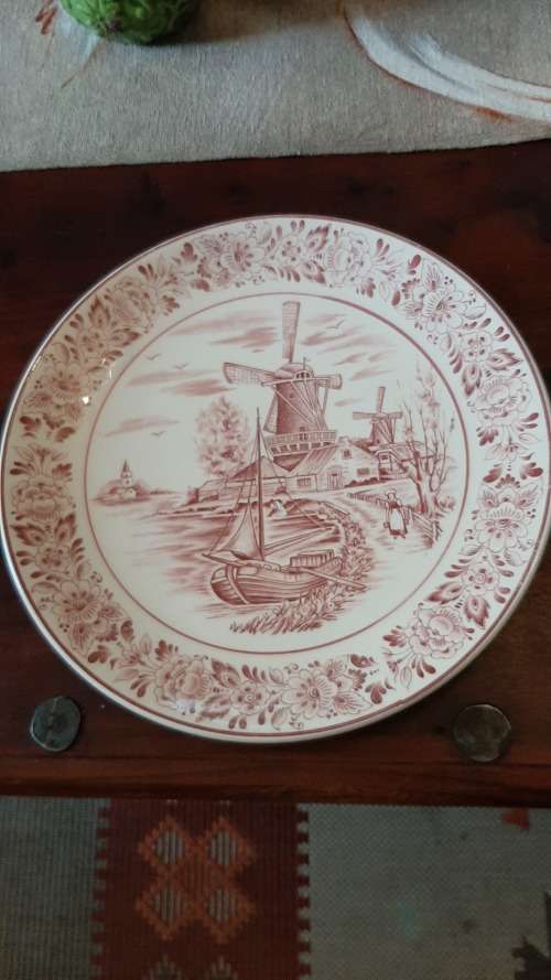 Delft plate vintage